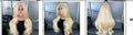 The Ice Queen Platinum Blonde Body Wave 13x4 Frontal 26 inch Color 613 wig